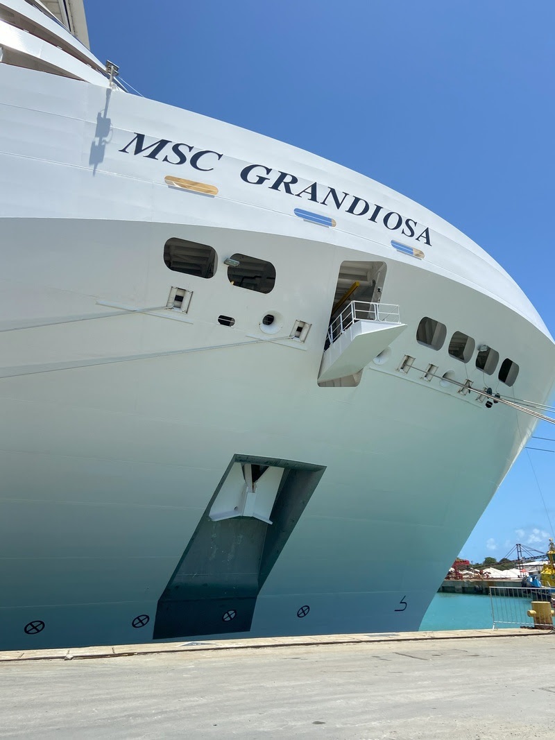 MSC Grandiosa na capital alagoana, Maceió - Foto: Divulgação