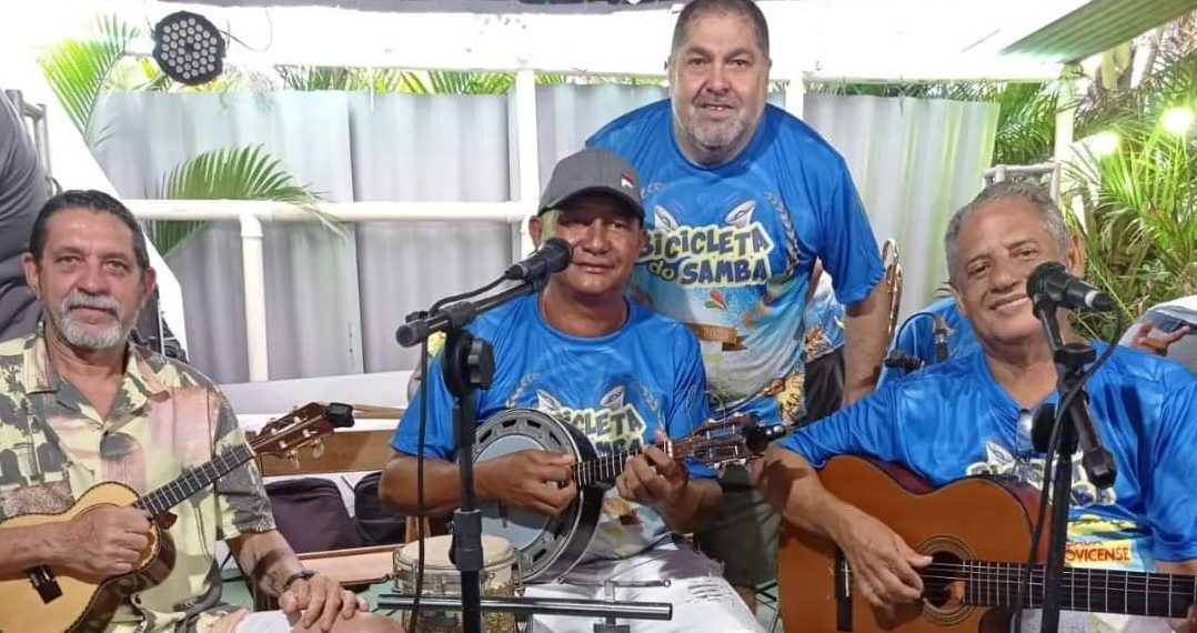 Bicicleta do Samba agita a confraternização com um repertório de sambas, marchas e frevos da musicalidade brasileira – Foto: Divulgação