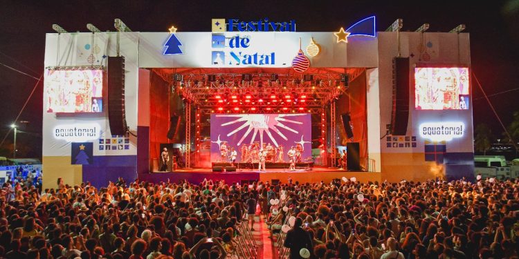 Festival de Natal Equatorial presenteia São Luís com shows de Seu Jorge,Vitor Kley e Maria Gadú