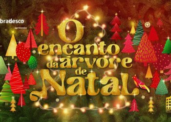 Natal do Bradesco no Palácio Avenida, em Curitiba terá como tema: “O Encanto da Árvore de Natal”  - Foto: Divulgação