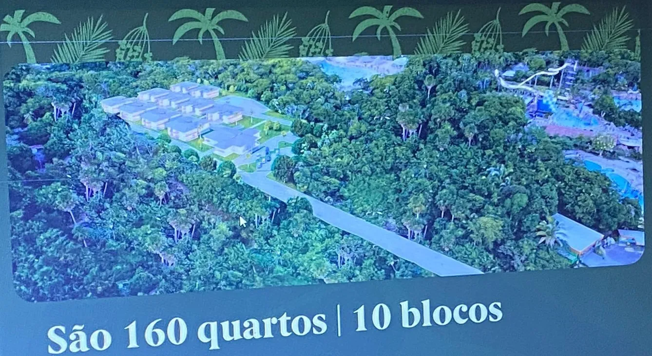 Área de construção do novo empreendimento Valparaíso num total de aproximadamente 30 mil m2, sendo 8.200 m2 de área construída, em meio a toda fauna e flora que o município de Paço do Lumiar oferece - Foto: Mauro Wagner 