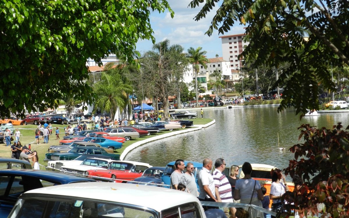 São esperados pelo menos 1000 carros para exposição e venda no jardim da Praça Adhemar de Barros, a central da cidade, e um público – Foto: Divulgação
