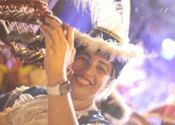 Bloco Os Foliões e Escola de Samba Marambaia no Centro Cultural Vale Maranhão