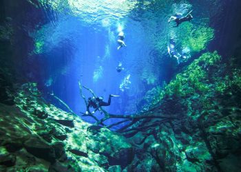 Visitantes têm experiência inesquecível com flutuação na Lagoa Misteriosa – Foto: José Clayton