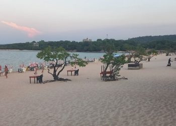 Alter do Chão, uma paisagem praiana banhada pelo Rio Tapajós - Foto: Gutemberg Bogéa