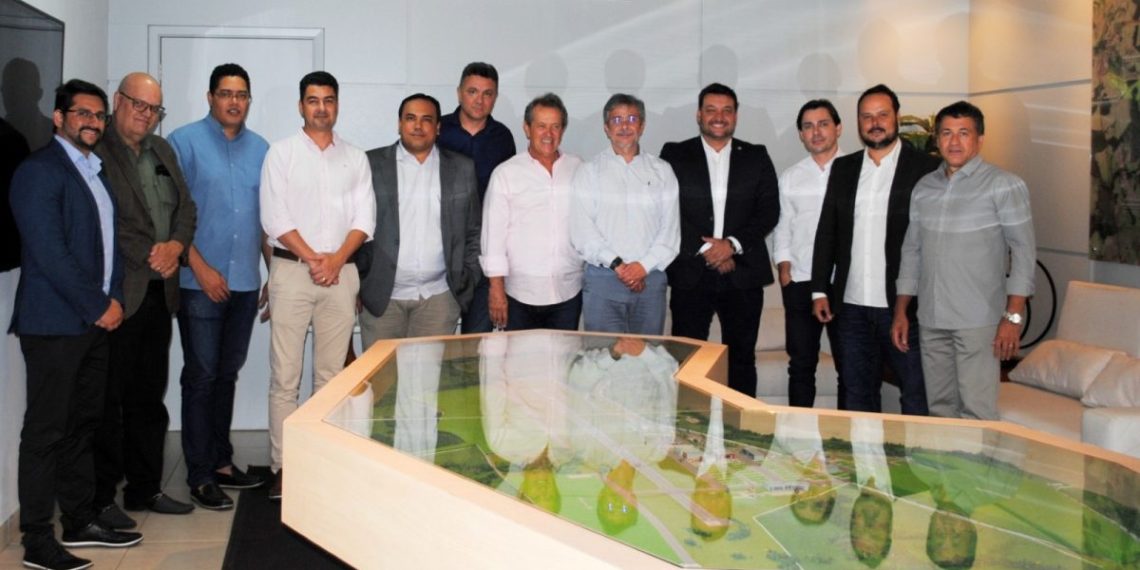 Executivos do Algar visitam Aparecida de Goiânia