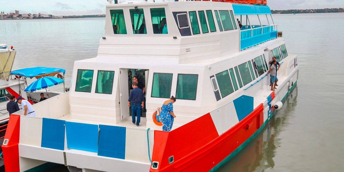 Catamarã Ferry com tecnologia avançada e sustentável é lançado por empresas maranhenses