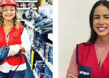 Exemplo de empresa que valoriza e respeita as mulheres profissionalmente, no Grupo Potiguar há várias líderes de destaque, como a Gerente de Produtos do Setor de Ferramentas Nilde Morais e a sócia e Diretora de Marketing Camila Brasil. Mulheres que conquistam seus espaços no mercado de trabalho com muito talento e competência – Foto: Divulgação
