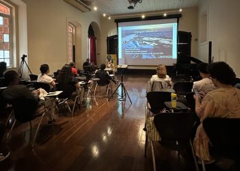 Oficina realizada na primeira edição do projeto na capital paraense Belém, em 2023 – Foto: Divulgação