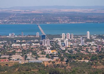 Palmas está situada às margens do lago da Usina Hidrelétrica Luis Eduardo Magalhães – Foto: Divulgação