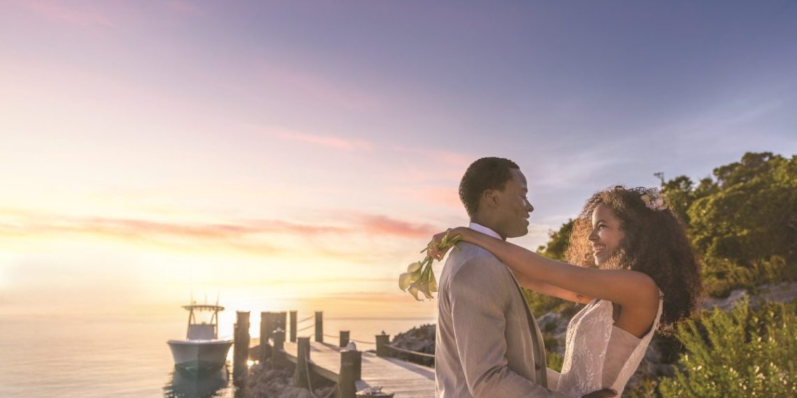 Romance nas Bahamas: renovaÃ§Ã£o de votos no paraÃ­so