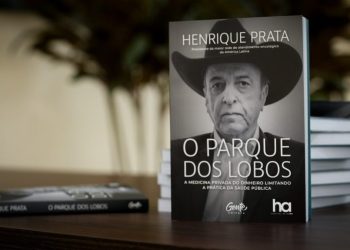 Capa do Livro “O Parque dos Lobos – A medicina privada do dinheiro limitando a prática da saúde pública”, de Henrique Prata - Foto: Divulgação