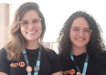 As sócias Erika Nascimento, Ingryd Barroso (da Iter Mentory) recomenda participação no Startup Nordeste - Foto: Divulgação