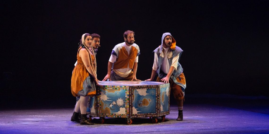 Espetáculo “Mundos – Uma Viagem Musical Pela Infância dos Cinco Continentes” – Foto: Tati Motta