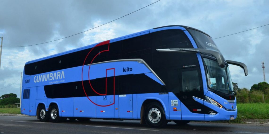 A empresa estÃ¡ adquirindo novos Ã´nibus modelo Double Decker com objetivo de qualificar a operaÃ§Ã£o nas rotas do Nordeste em direÃ§Ã£o ao Centro-Oeste e ao Sudeste - Foto: DivulgaÃ§Ã£o