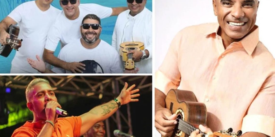 Os grupo locais Sambaceuma e Ivan Marques recepcionam neste sábado (14) o ex vocalista do Kiloucura, o cantor e compositor Luiz Cláudio Picolé, agora em carreira solo - Foto: Divulgação