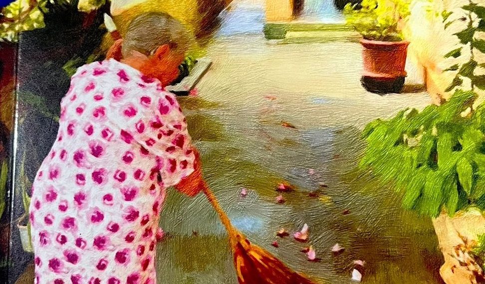 Capa do livro "Varrendo Flores Depois da Chuva" - Foto: Divulgação