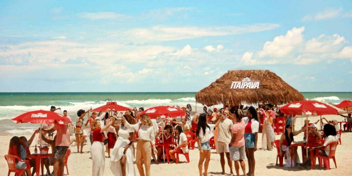 A Itaipava presente nos momentos de descontração, principalmente em uma estação do ano de efervescência festiva no país - Foto: Divulgação