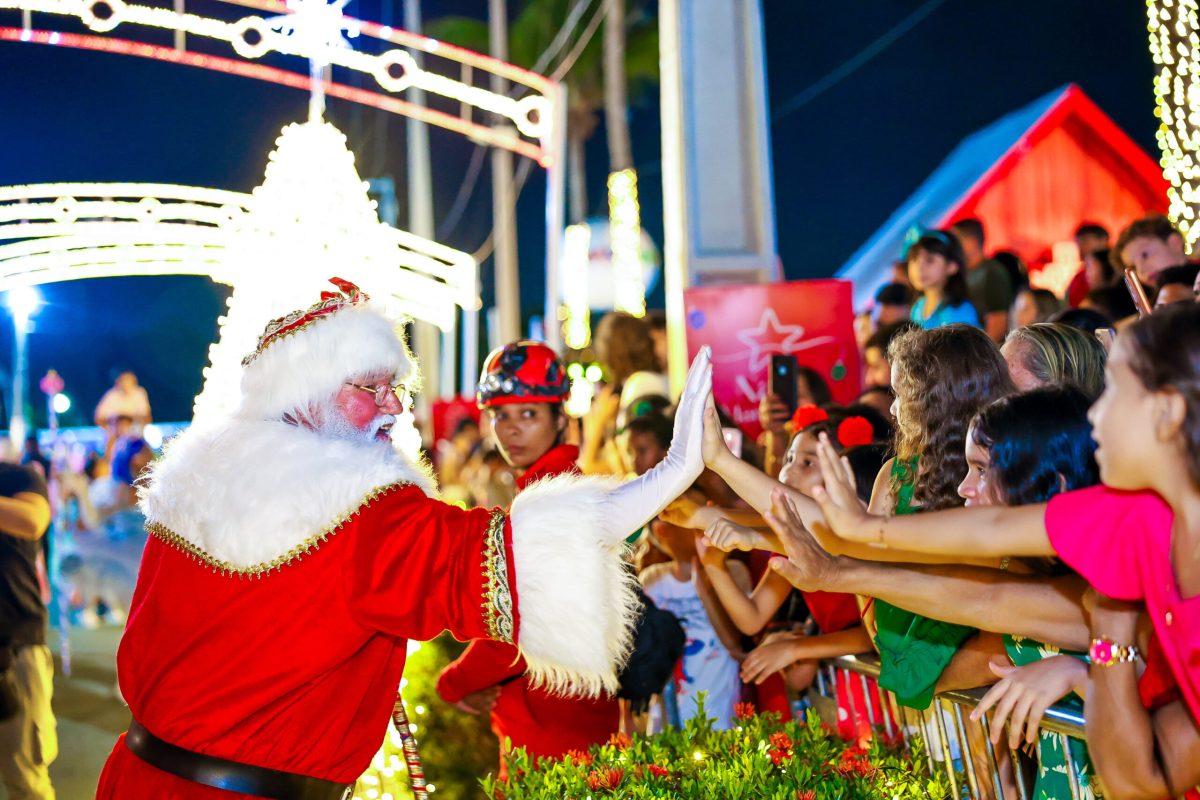 Papai Noel na Vila Encantada no Ipem, uma novidade no Natal da capital - Foto: Divulgação