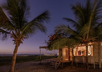 Bangalôs projetos em harmonia com o ambiente natural a poucos metros da praia -Foto: Divulgação