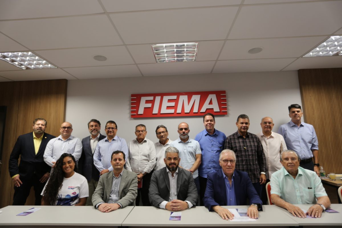Representantes da FIEMA, SINDUSCON-MA, SEDEPE e lideranças empresariais defendem a inserção do Estado na rota da transição energética, com a implantação do projeto da LC Terminais, representada pelos executivos locais Thomaz Baker e Henrique Carneiro - Foto: Danielle Vieira
