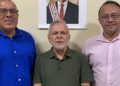 O novo diretor do Ceprama Silvério Costa e os coordenadores de projetos especiais Jorge Beckmam e Alexsandro Costa – Foto: Divulgação