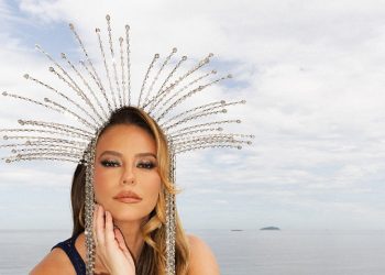 A atriz Paolla Oliveira ganha o cetro de Rainha do Baile do Copa 2025 – Foto: Divulgação