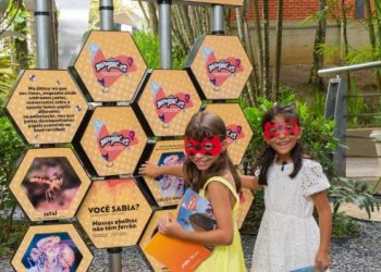 Os personagens da animação Miraculous visitarão o atrativo turístico em fevereiro - Foto: Divulgação