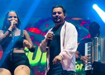 Banda Furacão do Forró foi uma das inúmeras atrações nacionais, locais e regionais no Carnaval 2025 da cidade de Bequimão no Litoral Ocidental Maranhense – Foto: Davi Lincoln