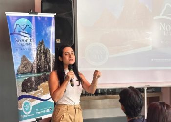 Manuela Fay, executiva da Associação das Pousadas de Fernando de Noronha, turismóloga especialista no destino Noronha – Foto: Divulgação