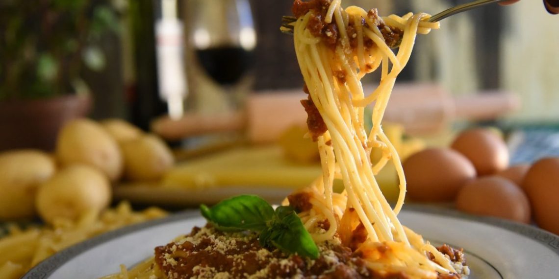 O prato tradicional Spaghetti é um dos mais pedidos do festival - Foto: Divulgação