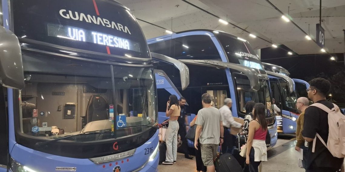 Visando o melhor atendimento de seus clientes em Teresina, a Guanabara disponibiliza o serviço Leito Expresso para Fortaleza e São Luís, garantindo uma viagem mais rápida e confortável. Além disso, lança a modalidade Semi-Expresso para Piripiri no Piauí, com tarifas promocionais - Foto: Divulgação