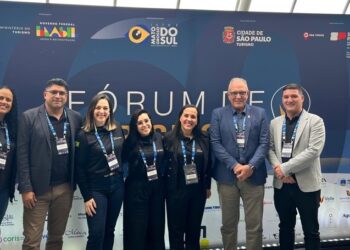 Equipe Operadora Bancorbrás no Fórum 60+ - Foto: Divulgação