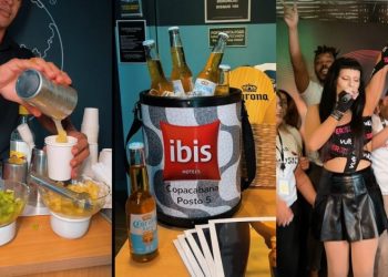 Hotel recebeu ativações de diversas marcas dos nichos de beleza, bebidas e gastronomia – Foto: Divulgação
