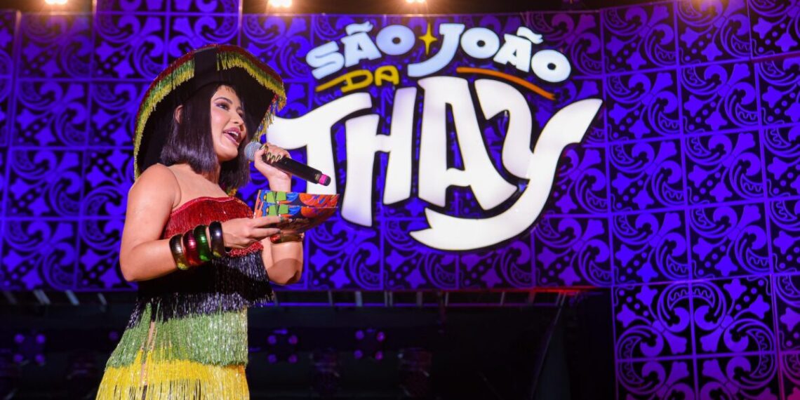 Thaynara OG comanda com maestria mais uma edição de uma das festas folclóricas mais aguardadas da capital – Foto: Divulgação