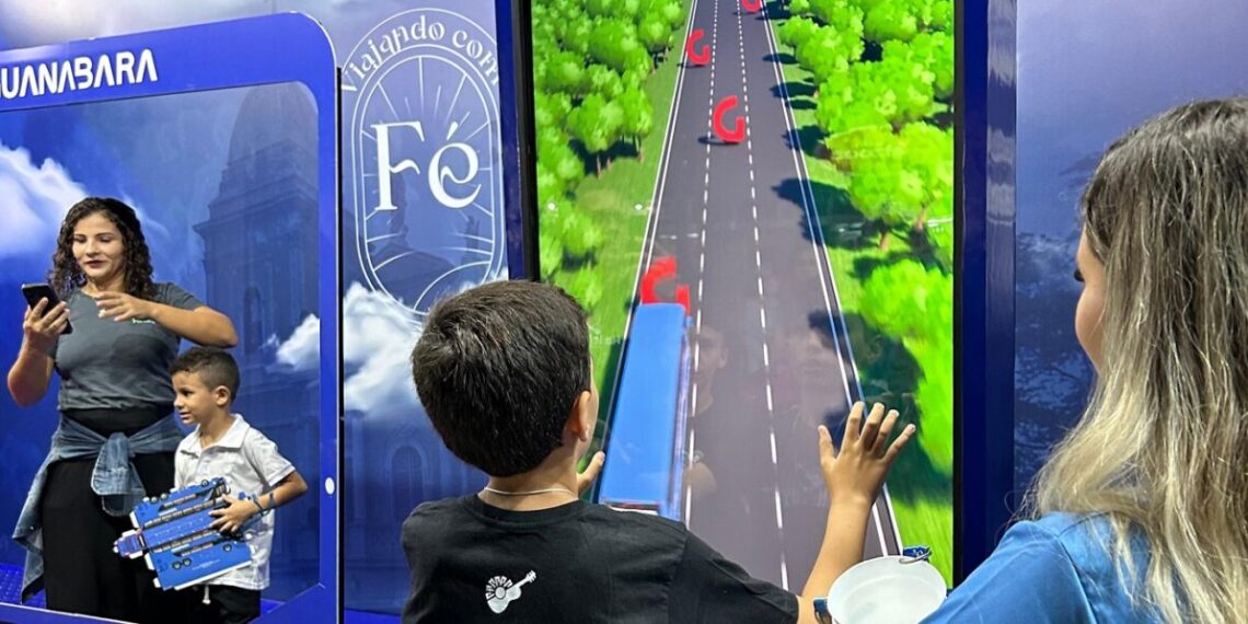 A empresa realizou distribuição de brindes e interações com o público, fortalecendo sua presença nos grandes eventos cearenses – Foto: Divulgação