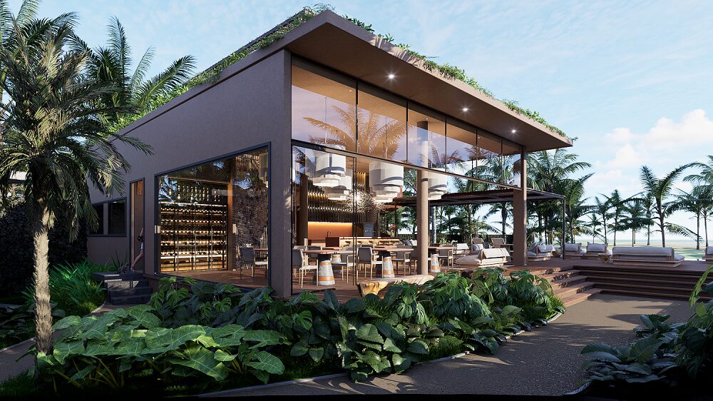 O Restaurante Origem irá proporcionar um belo Pôr do Sol para ser acompanhado de um saboroso drink - Foto: Divulgação Club Med Brasil