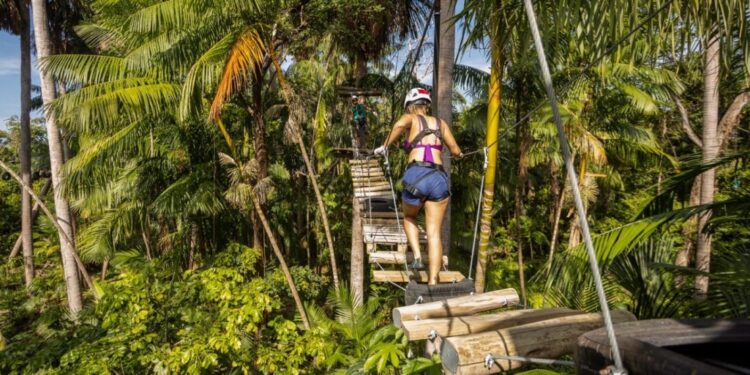 O Valparaíso Adventure Park se destaca nesse cenário como um atrativo do Estado de lazer e muita adrenalina - Foto: Divulgação