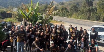 Motociclistas do grupo MotoTerapia, de Campinas (SP), que vai marcar presença no "Monte Verde Bike Fest" -Fotos: Divulgação