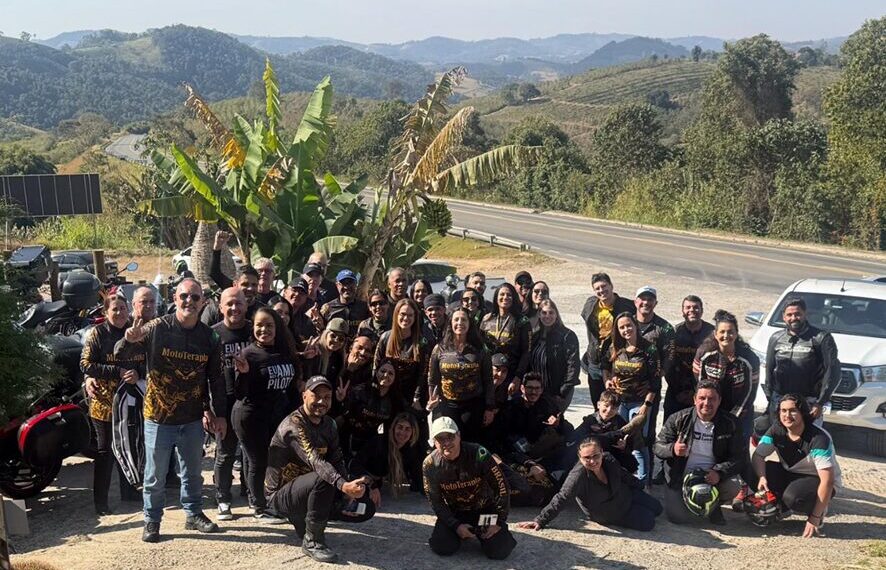 Motociclistas do grupo MotoTerapia, de Campinas (SP), que vai marcar presença no "Monte Verde Bike Fest" -Fotos: Divulgação