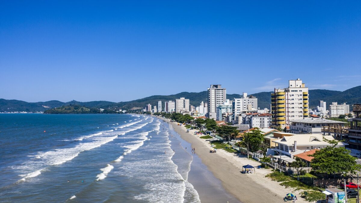 Uma vista geral da Orla de Porto Belo – Foto: Divulgação