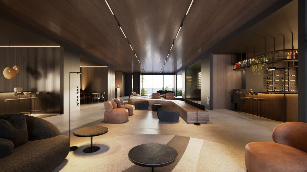 Design moderno e a sofisticação nos detalhes que ilustram o ambiente desse empreendimento na capital João Pessoa - Foto: Divulgação