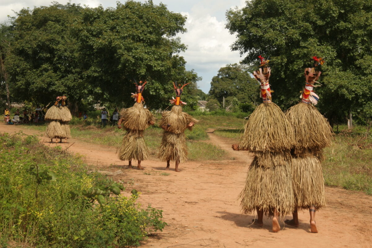 Cultura viva: Hetohoky, ritual de passagem dos meninos para a vida adulta do Povo Iny - Foto: Arquivo Emerson Silva