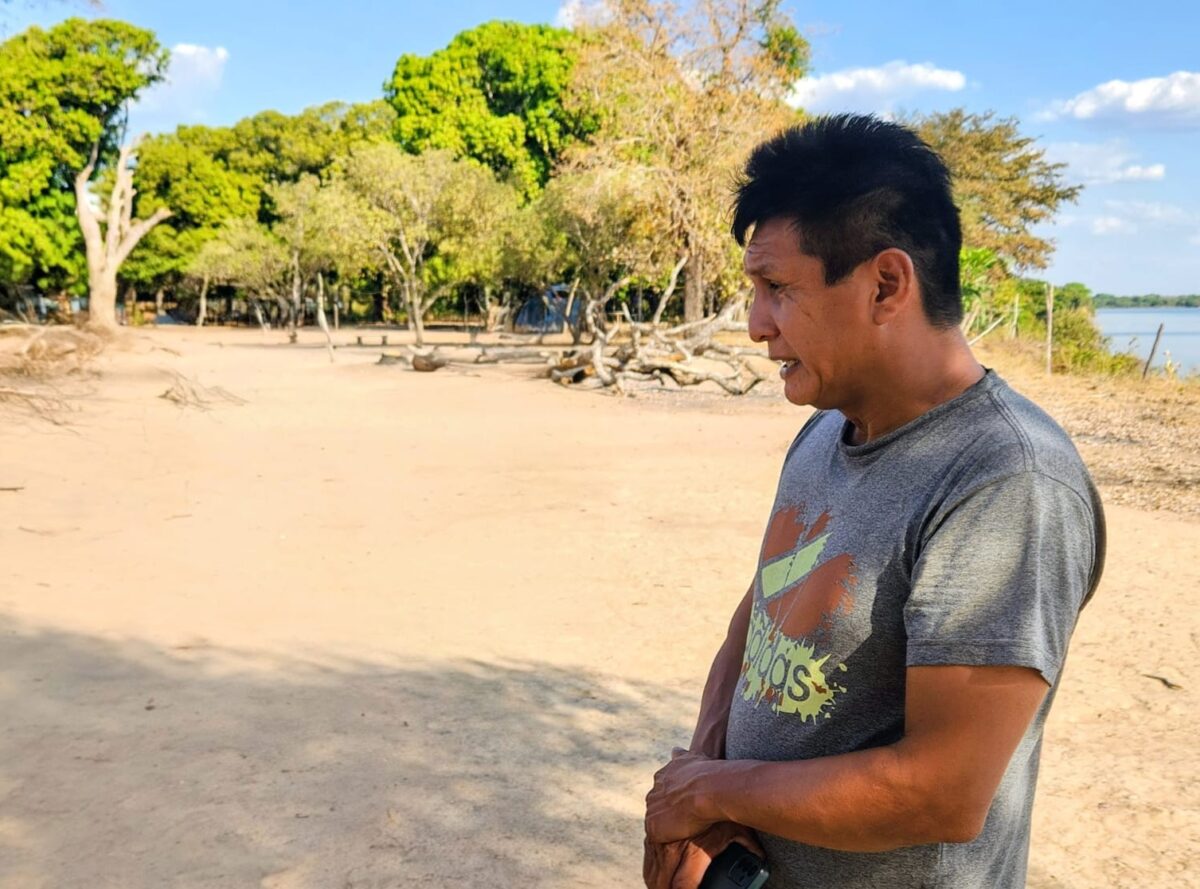 Mawysi Karajá quer promover o resgate cultural e mostrar a pesca tradicional aos visitantes - Foto: Seleucia Fontes