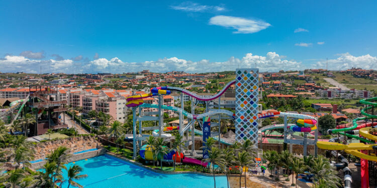 Surreal, a mais alta montanha-russa aquática do mundo - Foto: Matheus Brandão