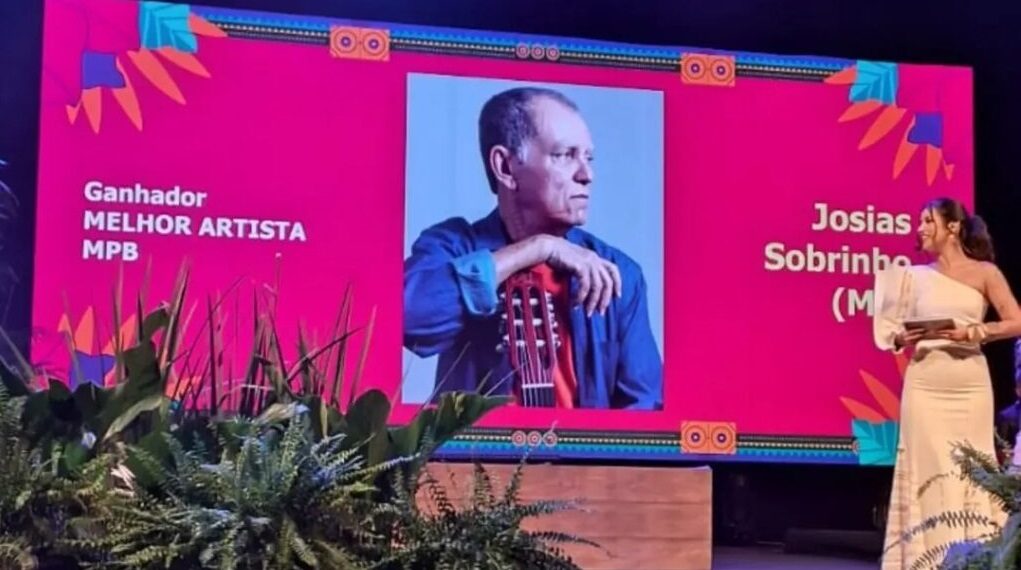 Cantor Josias Sobrinho, consagrado pelo Prêmio Sebrae de Música Amazônia -Foto: Divulgação