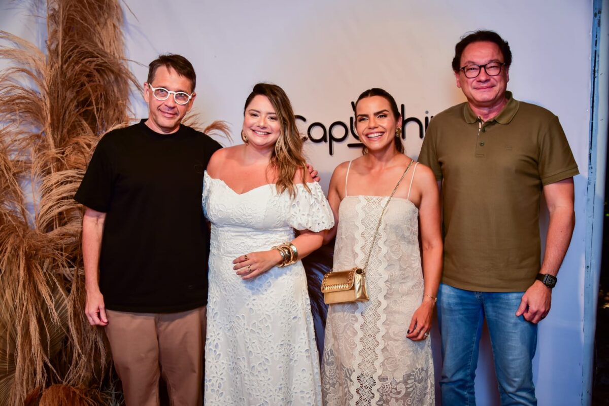 Andre Camurca, Karla Rodrigues, Renata Benevides e Pedro Coelho Neto - Foto: Eri Nunes