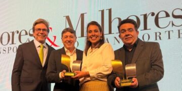 Paulo Porto, Ceo da Guanabara: Carlos Magalhães, Diretor Executivo, Letícia Pineschi Diretor de Relações Institucionais e Rodrigo Mont Alverne, Gerente de Marketing -- Foto: Divulgação