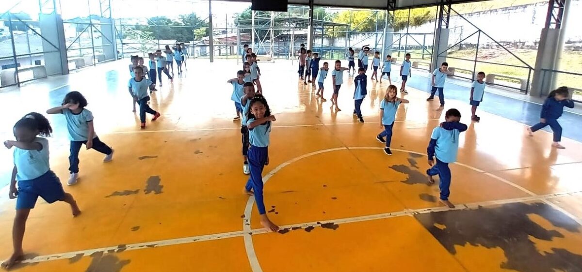 No CEF 01 do Varjão, a capoeira está na grade curricular - Foto: Arquivo Inst Raizes