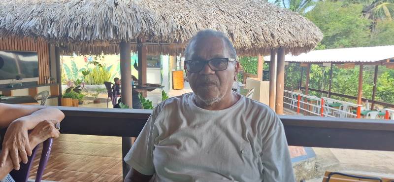 Francisco Meneses Nascimento, proprietário do Chalé do Chico, uma das maravilhas da região - Foto: Gutemberg Bogéa